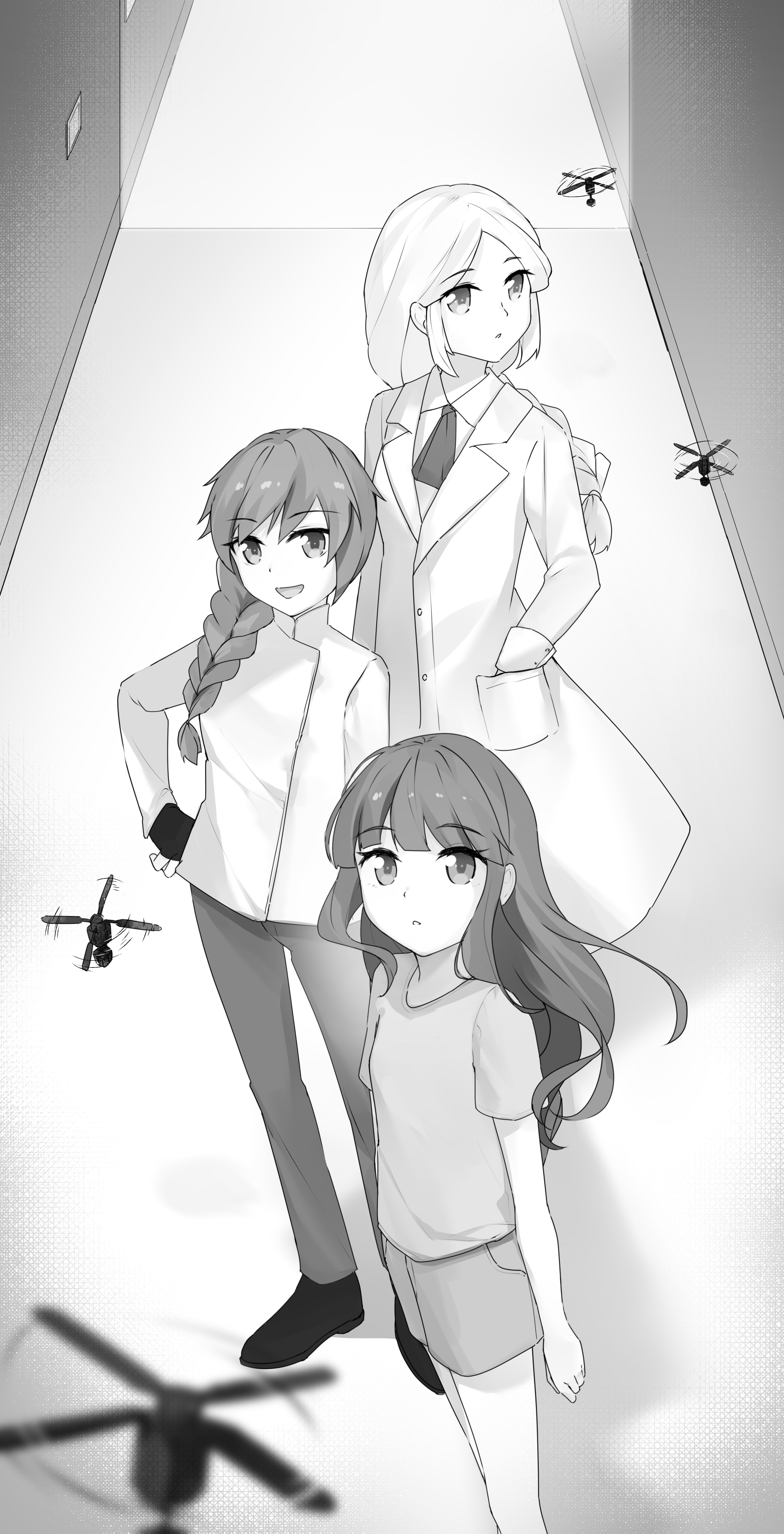 Cleaning Drones (by Arusuko)